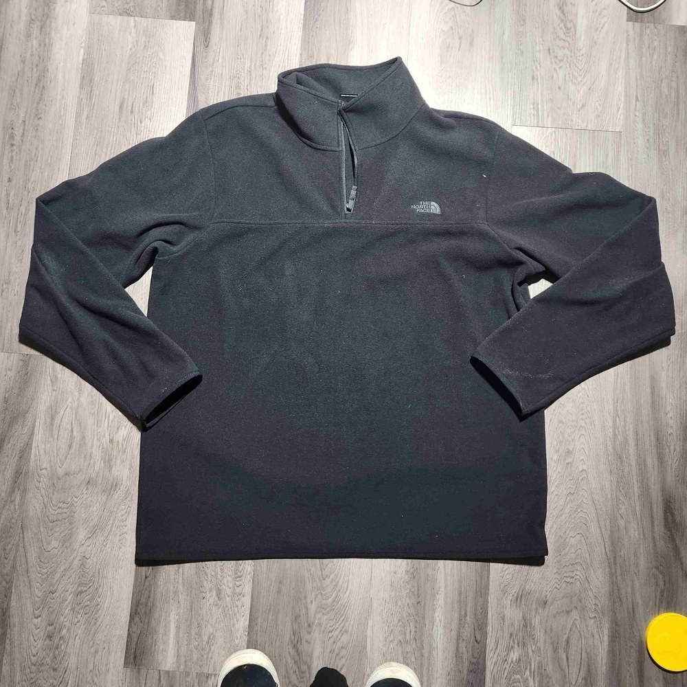 The North Face Mens Black Fleece Pullover Top XL